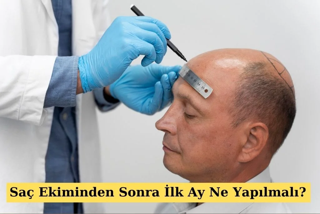 Saç Ekiminden Sonra Ilk Ay